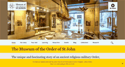 Desktop Screenshot of museumstjohn.org.uk