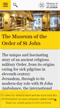 Mobile Screenshot of museumstjohn.org.uk
